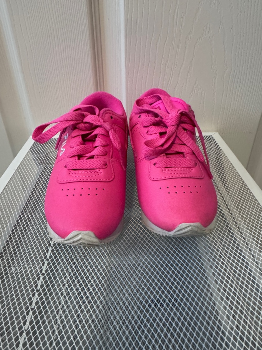 Fila Hot Pink Kids Athletic Sneakers Size 11
